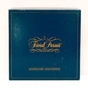 Vintage Trivial Pursuit 1981 Mastergame Genus Edition Board Game